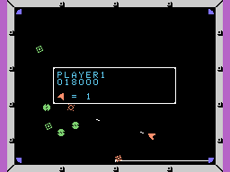 Omega Race screenshot 7 for Colecovision